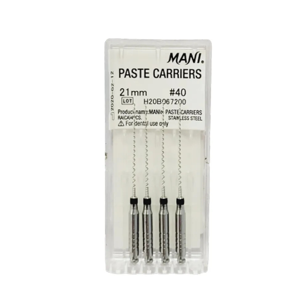Mani Lentulo Spiral Paste Carrier Dental Instrument for Precision Filling