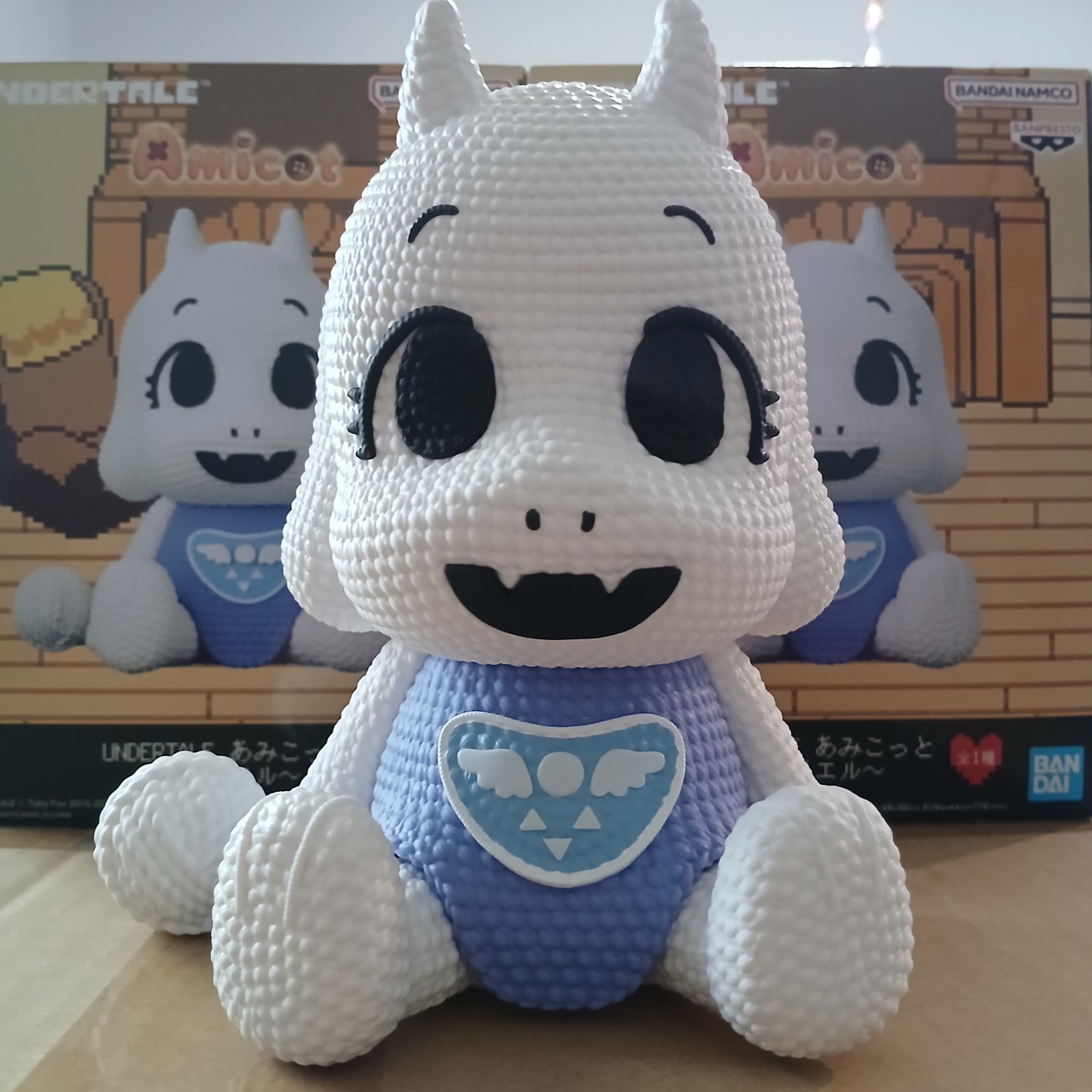 UNDERTALE Official Japan Exclusive Amicot Toriel Dreemur Figure NEW