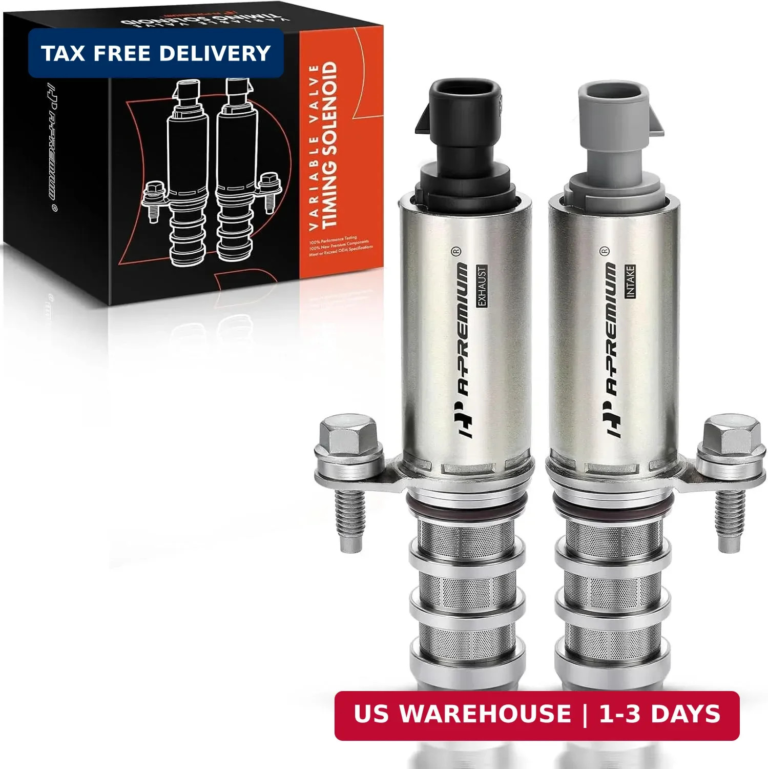 A-Premium VVT Intake & Exhaust Camshaft Position Actuator Solenoid Valve Kit Com A-Premium VVT Intake & Exhaust Camshaft Position Actuator Solenoid Valve Kit Com