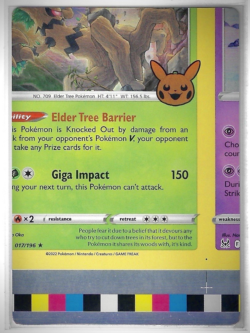 Pokemon Misprint Error Card Authentic TCG Miscut Pokemon Misprint Error Card Authentic TCG Miscut