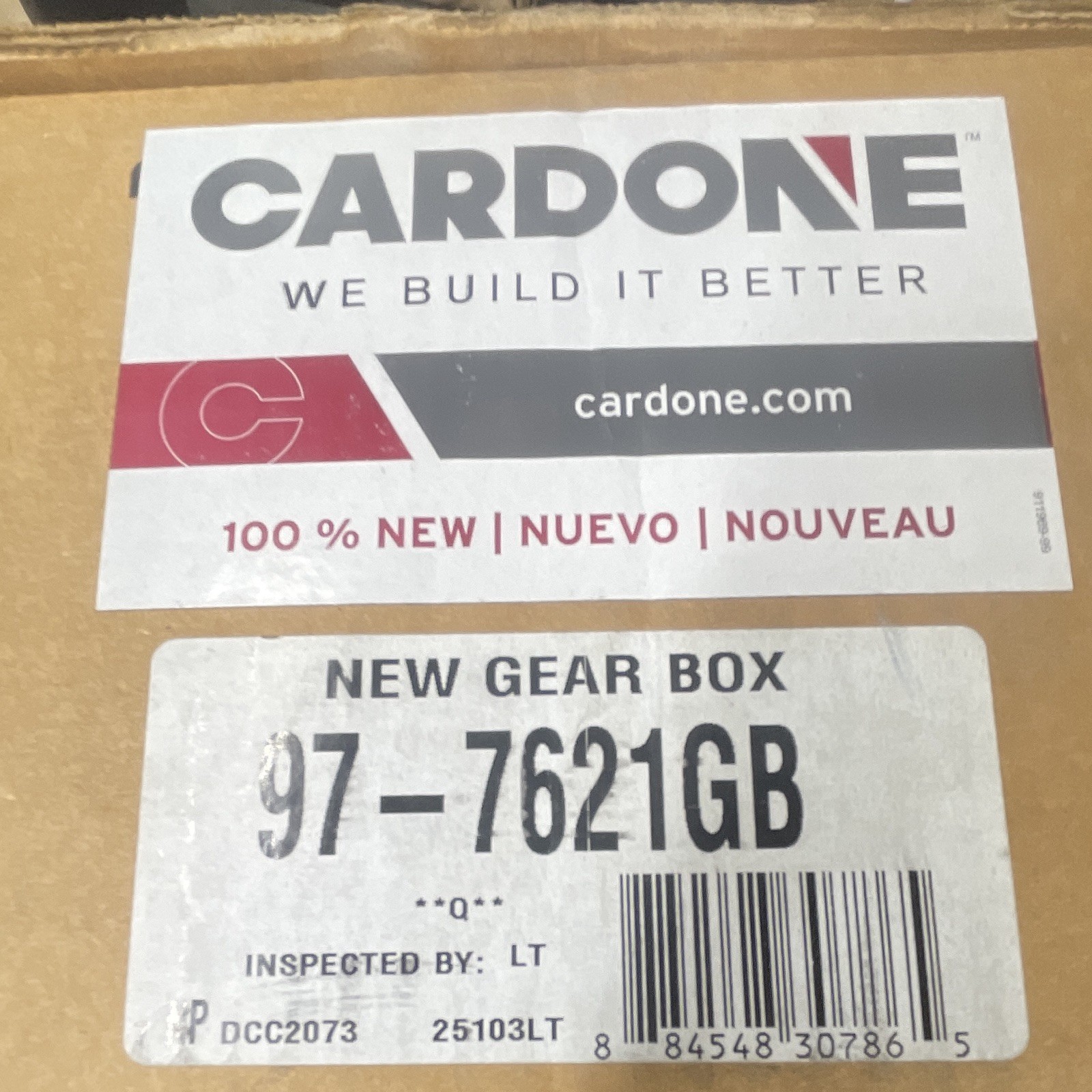 New Remanufactured Cardone Steering Gear Assembly #97-7621GB New Remanufactured Cardone Steering Gear Assembly #97-7621GB