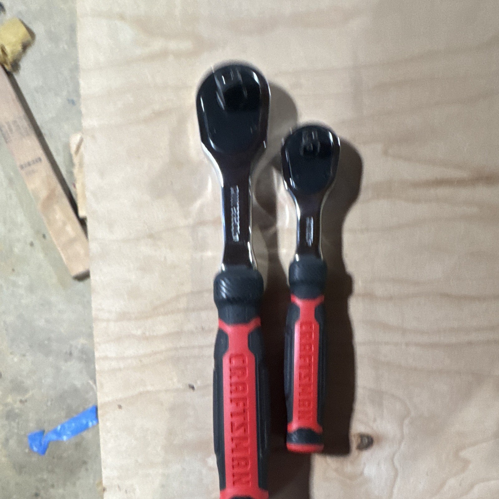 Craftsman Comfort Grip 90T Low Profile 3/8” And 1/4” Drive Ratchets  Craftsman Comfort Grip 90T Low Profile 3/8” And 1/4” Drive Ratchets 