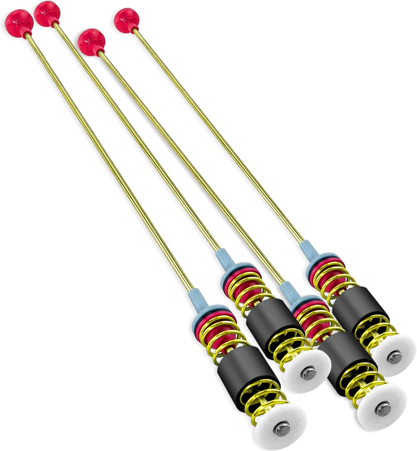 4 Pack Washer Suspension Rods DC97-16350U DC97-16350T for Samsung Washers