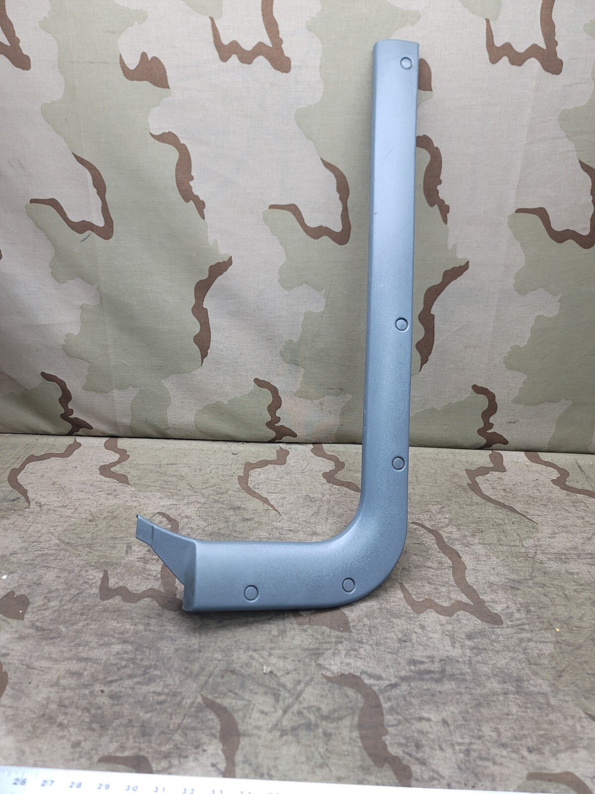 1985-1988 Pontiac Fiero Lower Door Trim Panel OEM L Shape Right RH 1985-1988 Pontiac Fiero Lower Door Trim Panel OEM L Shape Right RH