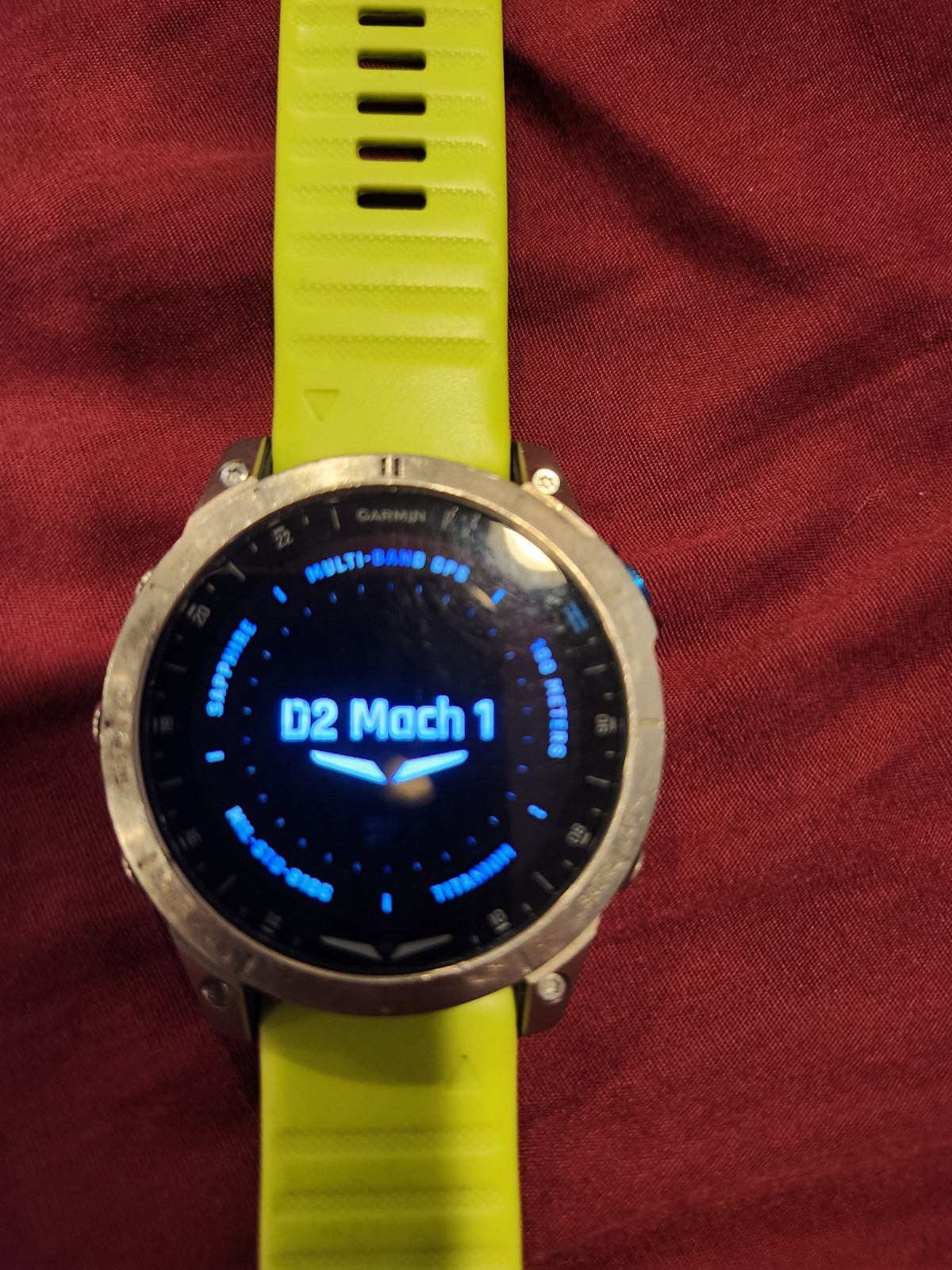 GARMIN D2 MACH 1 AVIATOR SMARTWATCH PILOT 