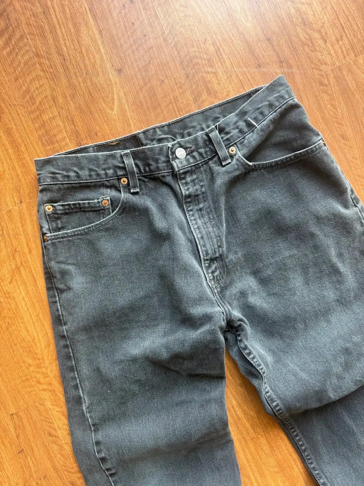 Vintage 90\'s Made In USA Levi\'s 505 Jeans Black 32x30 Vintage 90\'s Made In USA Levi\'s 505 Jeans Black 32x30