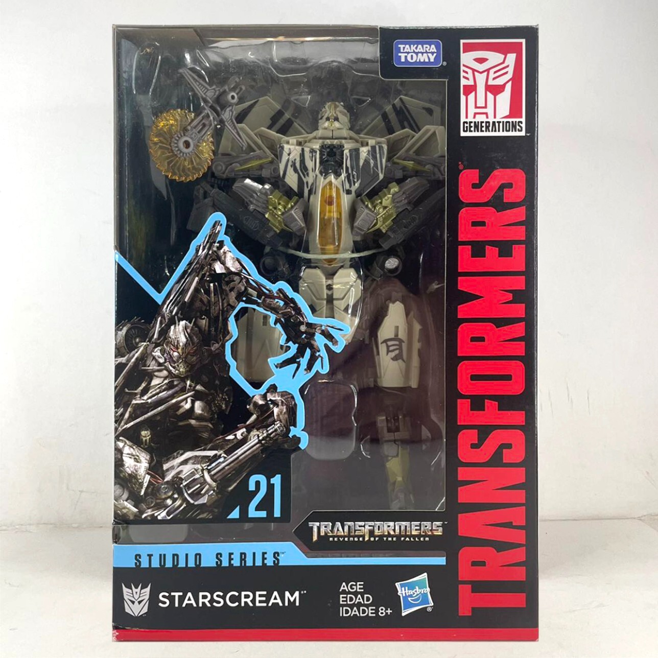 Hasbro Transformers Studio Series Starscream #21 SS21 Voyager Class Movie Figure Hasbro Transformers Studio Series Starscream #21 SS21 Voyager Class Movie Figure