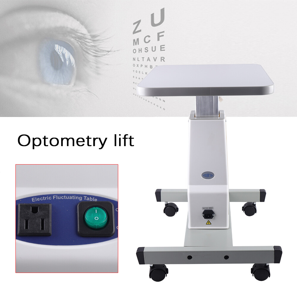 Ophthalmic Work Table Optometry Lift Optical Motorized Table Move Stand 40x48cm