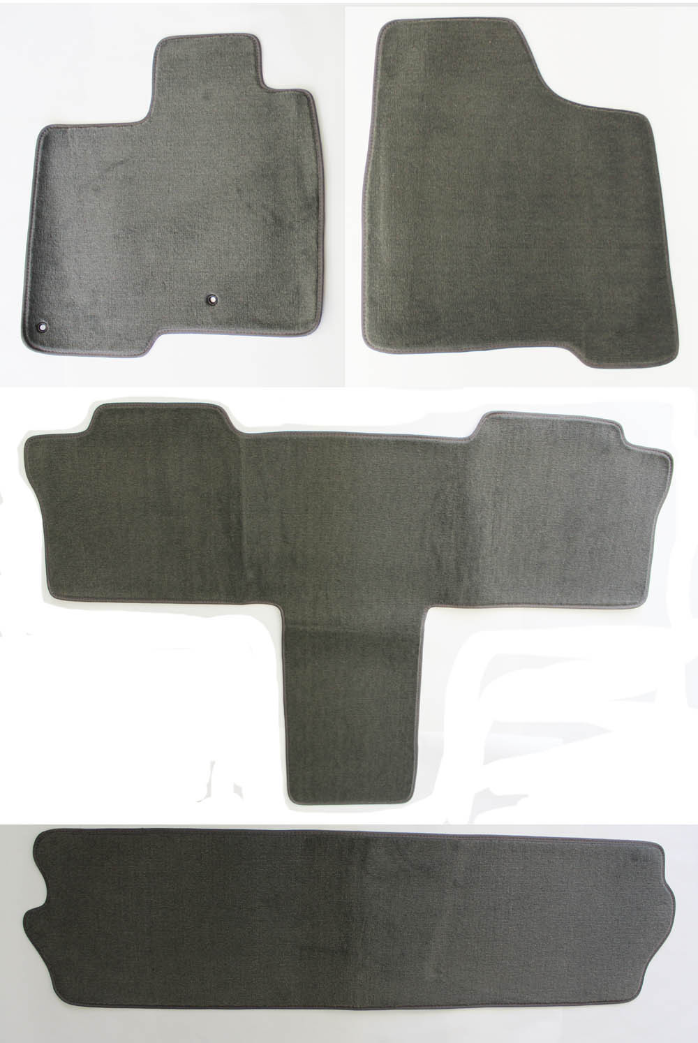 NEW Gray Floor Mats 2004 - 2010 Toyota Sienna 7 Passenger w/ Captain Chairs 4pc NEW Gray Floor Mats 2004 - 2010 Toyota Sienna 7 Passenger w/ Captain Chairs 4pc