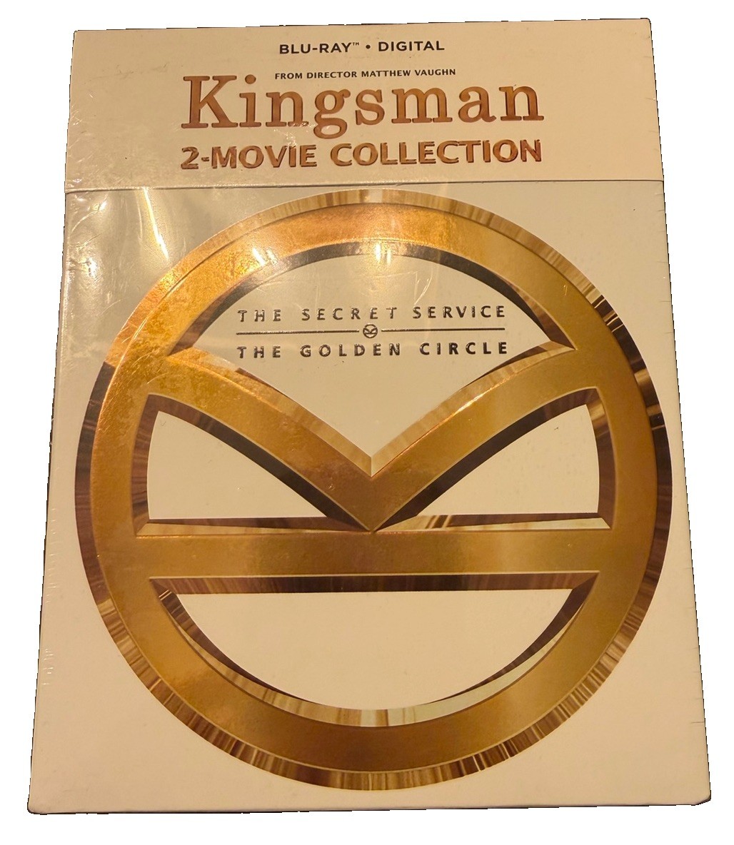Kingsman 2-Movie Collection Blu-ray + Digital NEW SEALED Slipbox Set Kingsman 2-Movie Collection Blu-ray + Digital NEW SEALED Slipbox Set