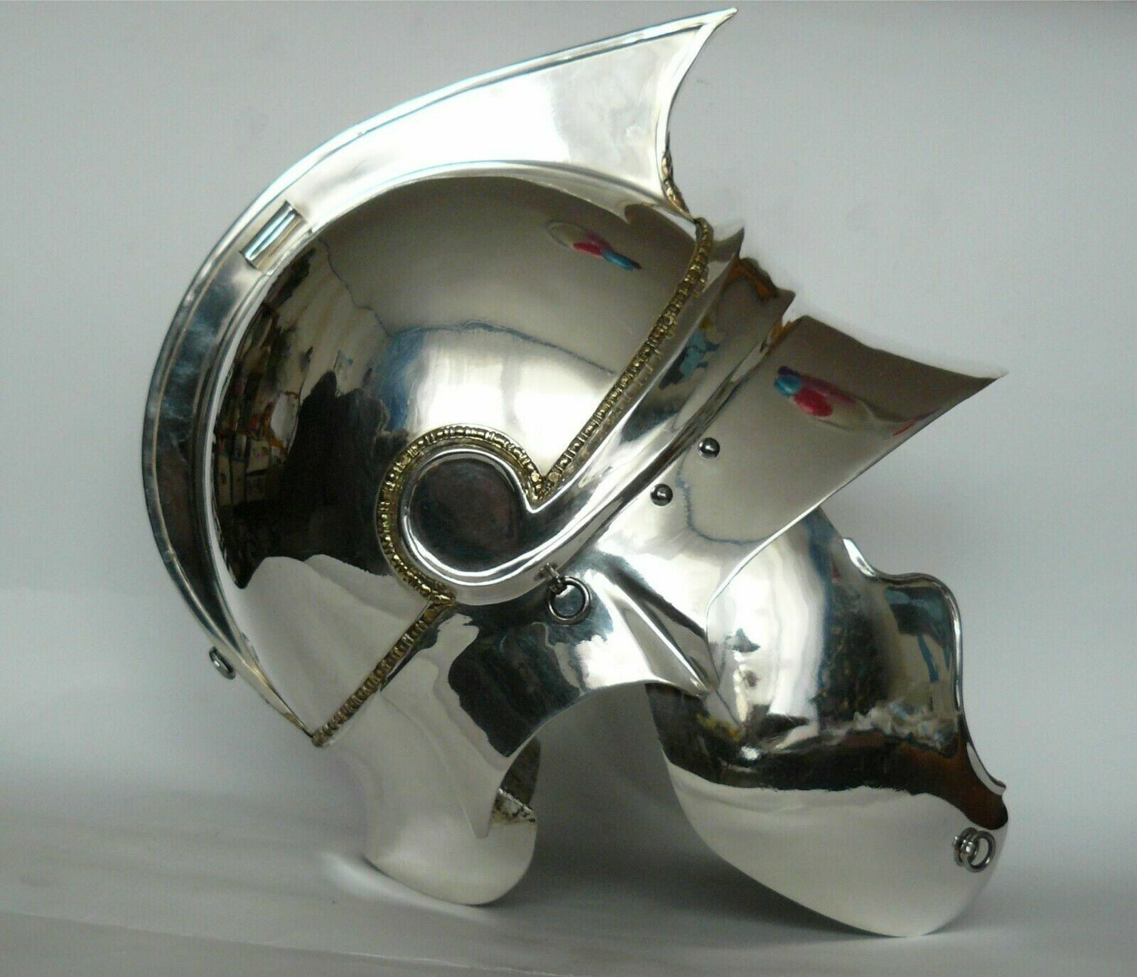 Christmas Medieval Tharacian Helmet  Armor Helmet designer Handmade Gift