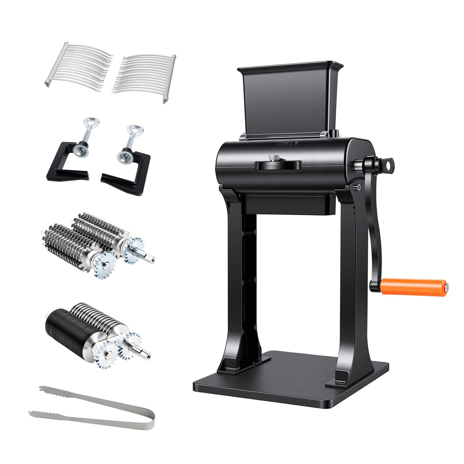Uimoso 2-in-1 Manual Meat Tenderizer and Jerky Slicer for Steak, Turkey, Pork