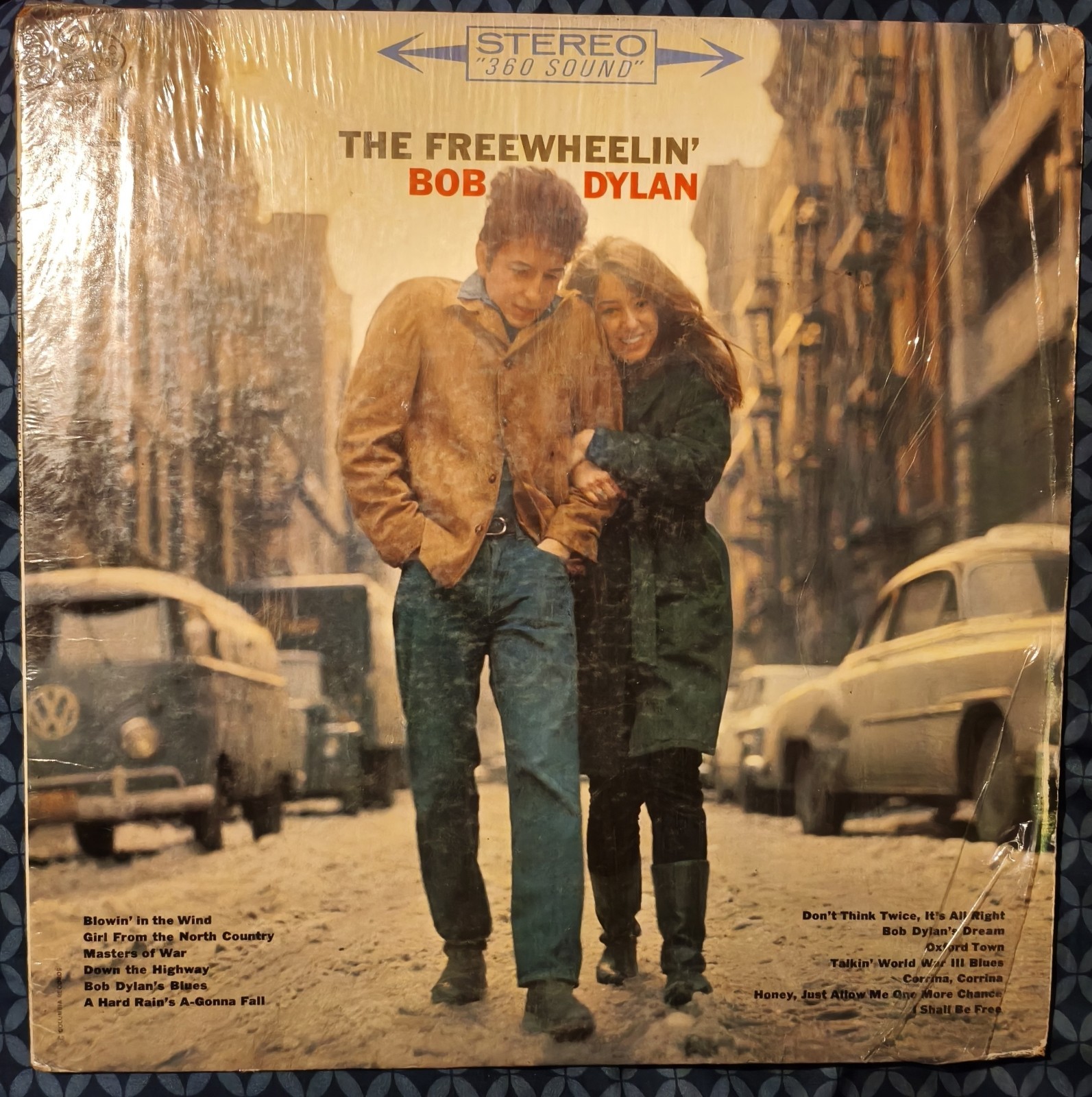 The Freewheelin’ Bob Dylan - 1963 1st Press Columbia 2-Eye CS 8786 VG/VG Shrink