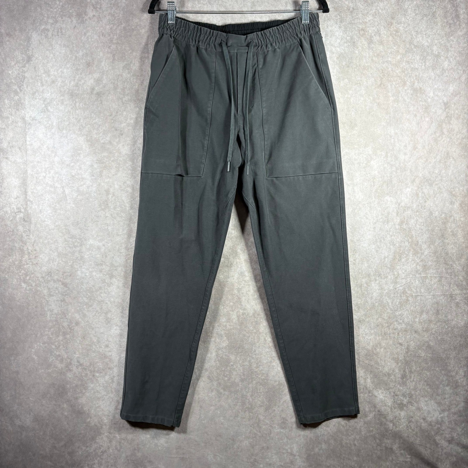 Lululemon Bowline Pants Mens Medium Grey Joggers Stretch Canvas Utility Casual