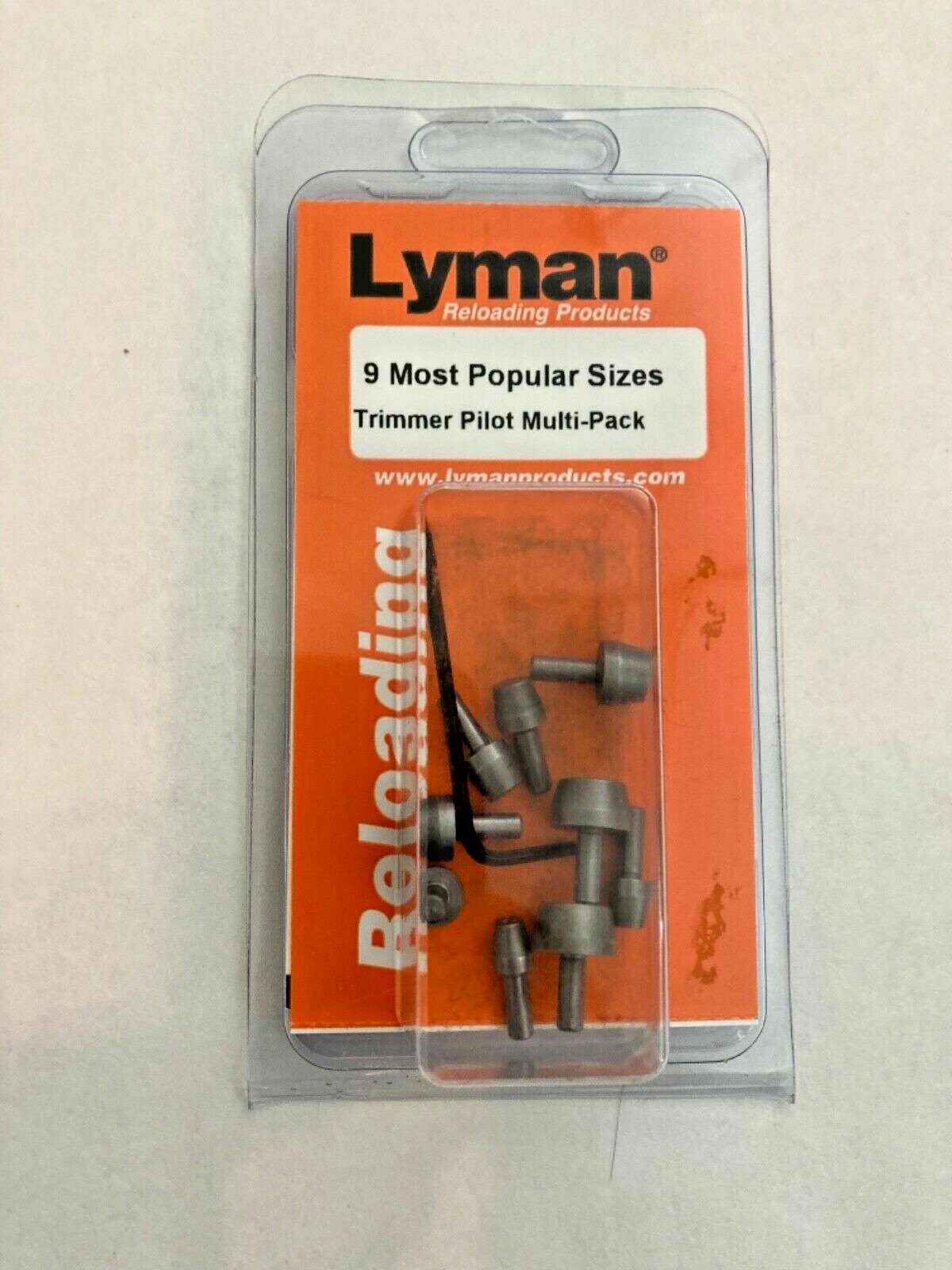 Lyman Case Trimmer 9-Pilot Multi-Pack # 7822202 New