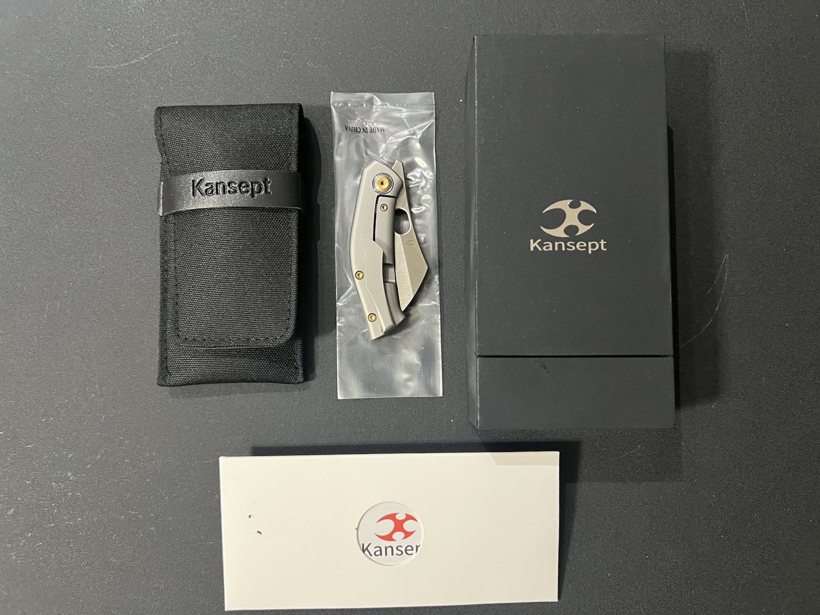 Kansept Knives Osprey K2087A1 S35VN & Titanium Kansept Knives Osprey K2087A1 S35VN & Titanium