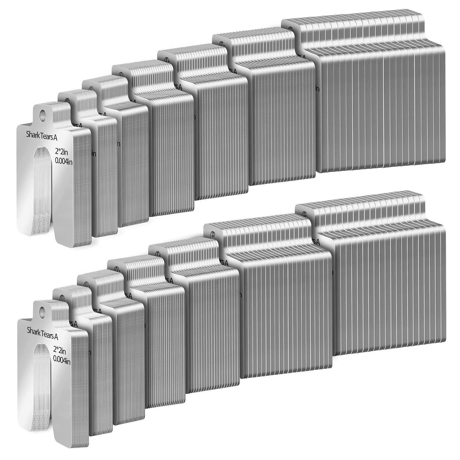 280PCS 304 Stainless Steel Shim Kit, 2\ 280PCS 304 Stainless Steel Shim Kit, 2\