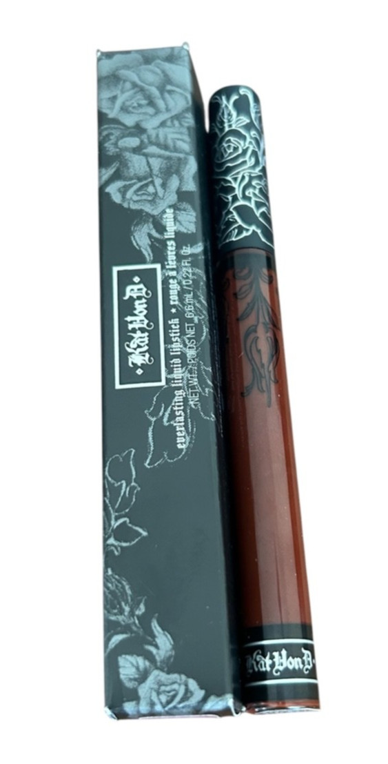 Kat Von D Everlasting Liquid Lipstick VAMPIRA 0.22 fl. oz. Brand New In Box Rare Kat Von D Everlasting Liquid Lipstick VAMPIRA 0.22 fl. oz. Brand New In Box Rare
