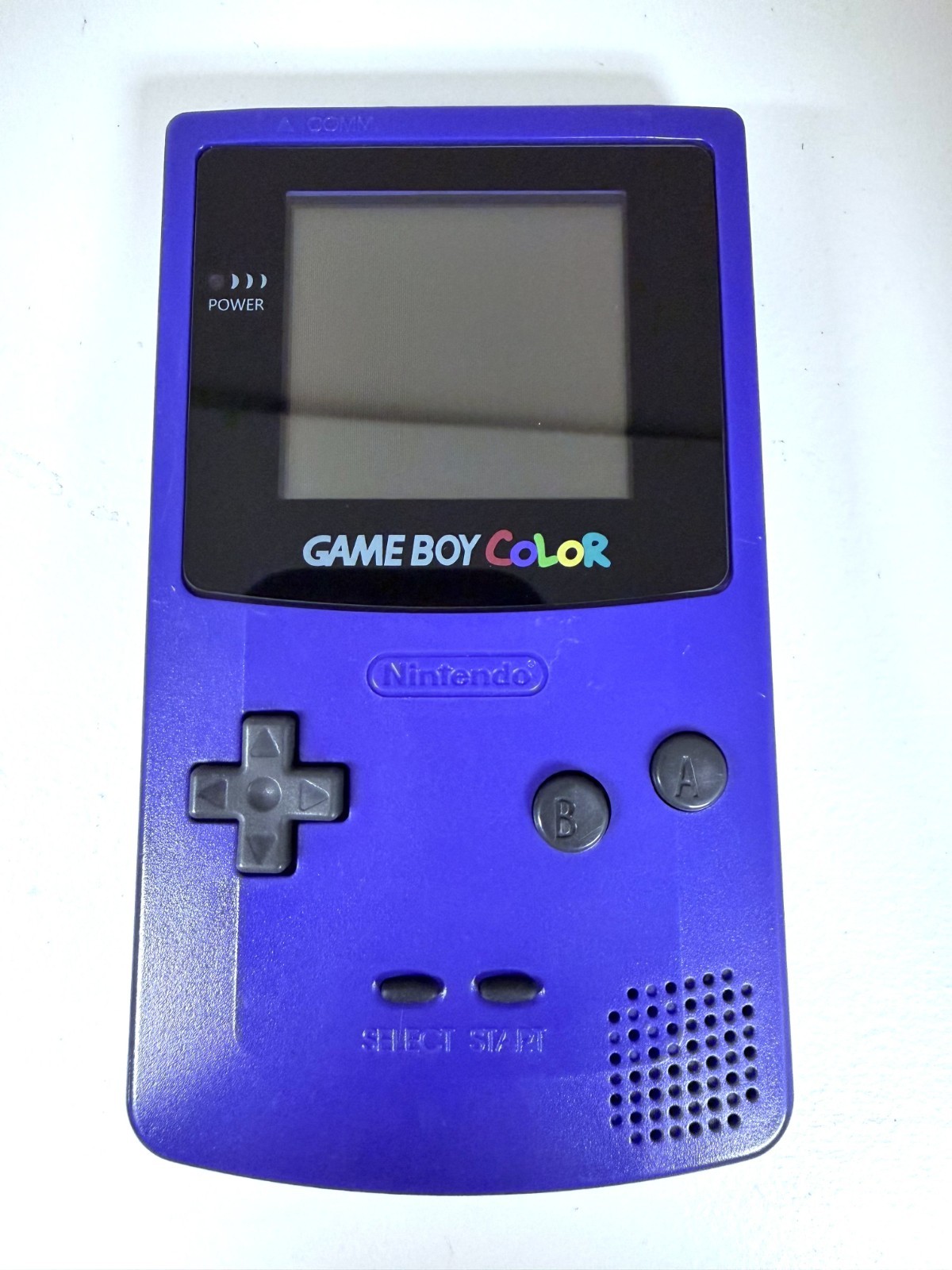 RESTORED Nintendo GameBoy Color Grape Purple CGB-001 GBC System Authentic