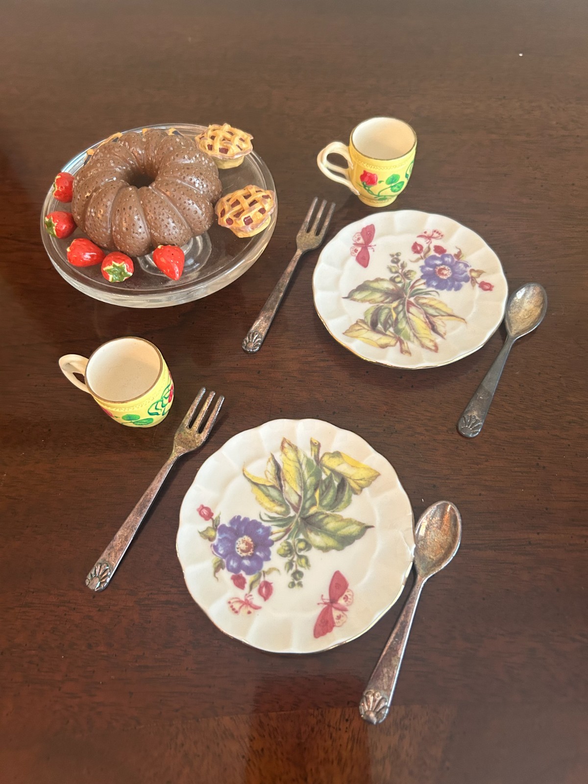 AMERICAN GIRL Vintage Pleasant Company Felicity Chocolate Set pieces AMERICAN GIRL Vintage Pleasant Company Felicity Chocolate Set pieces