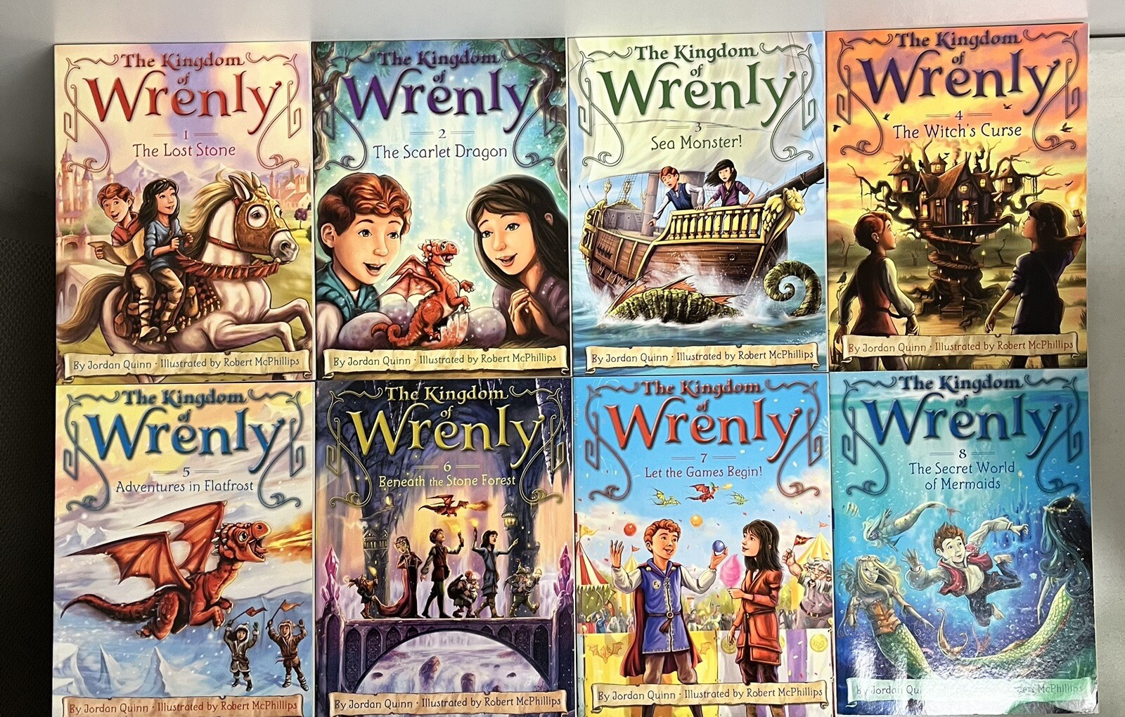 The Kingdom of Wrenly 8 Book Set NEW The Kingdom of Wrenly 8 Book Set NEW