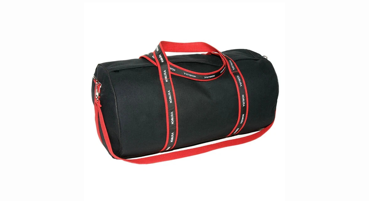NWT Nomura Duffle Investment Banker Bag - Red / Black Finance Japan NWT Nomura Duffle Investment Banker Bag - Red / Black Finance Japan