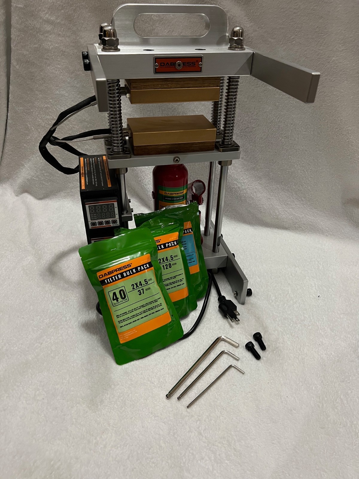 Dabpress 4 Ton Hydraulic Heated Press