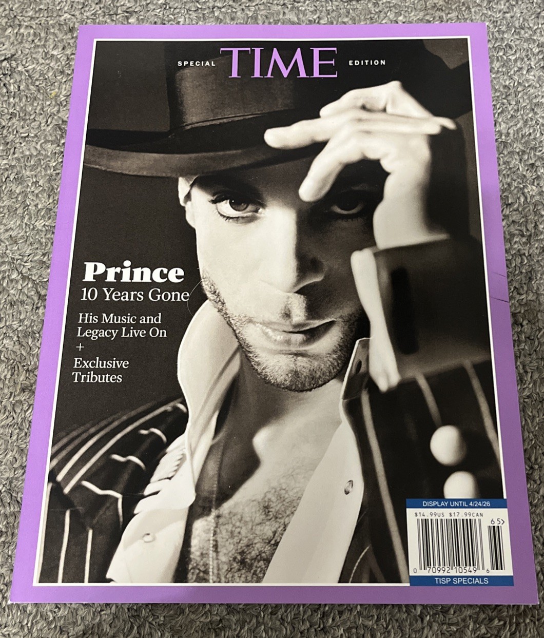 PRINCE 10 YEARS GONE - TIME MAGAZINE - SPECIAL EDITION 2026 - BRAND NEW