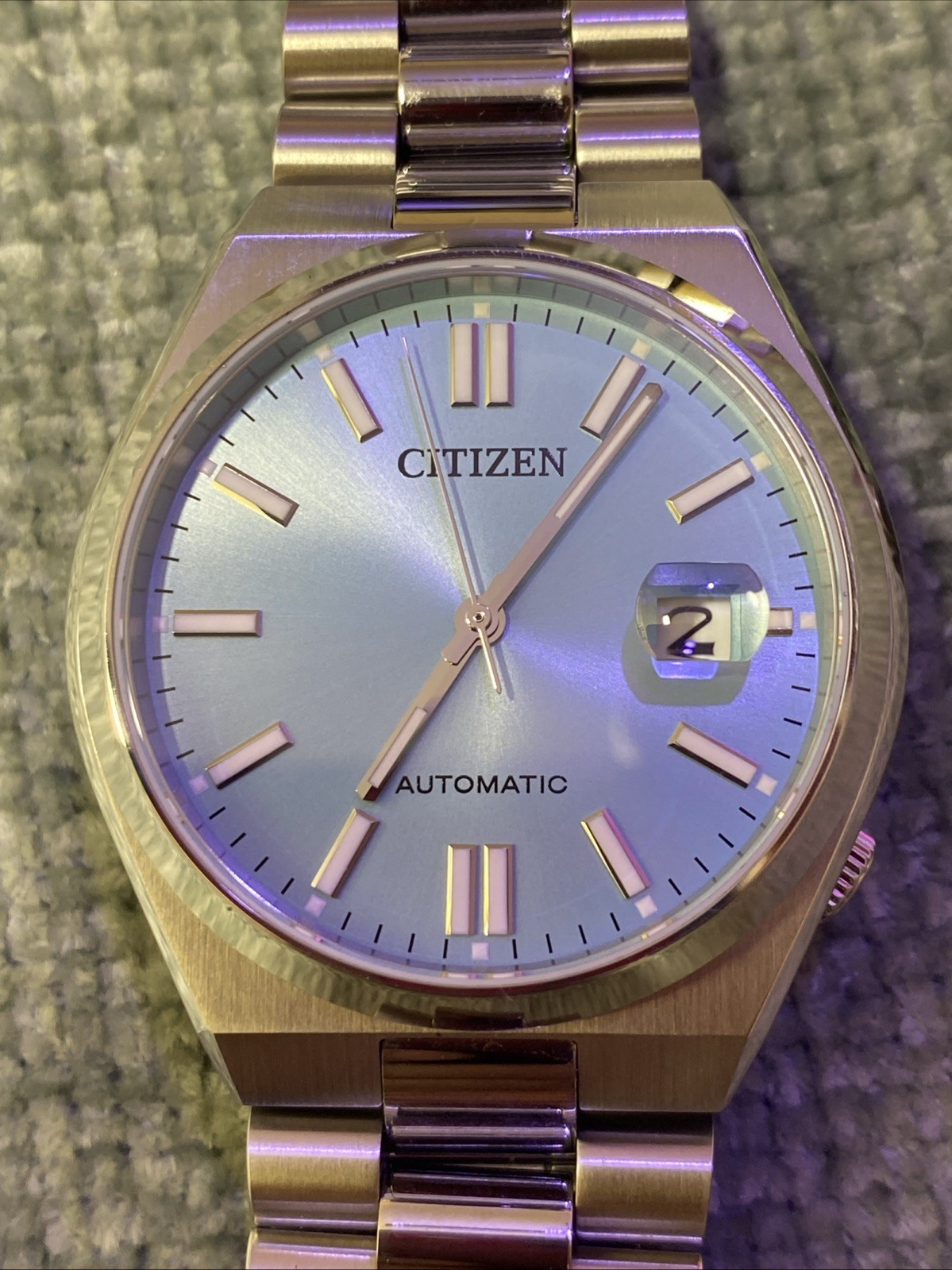 Citizen NJ0151-88M Automatic Mechanical Blue Dial Stainless Steel Men Watch