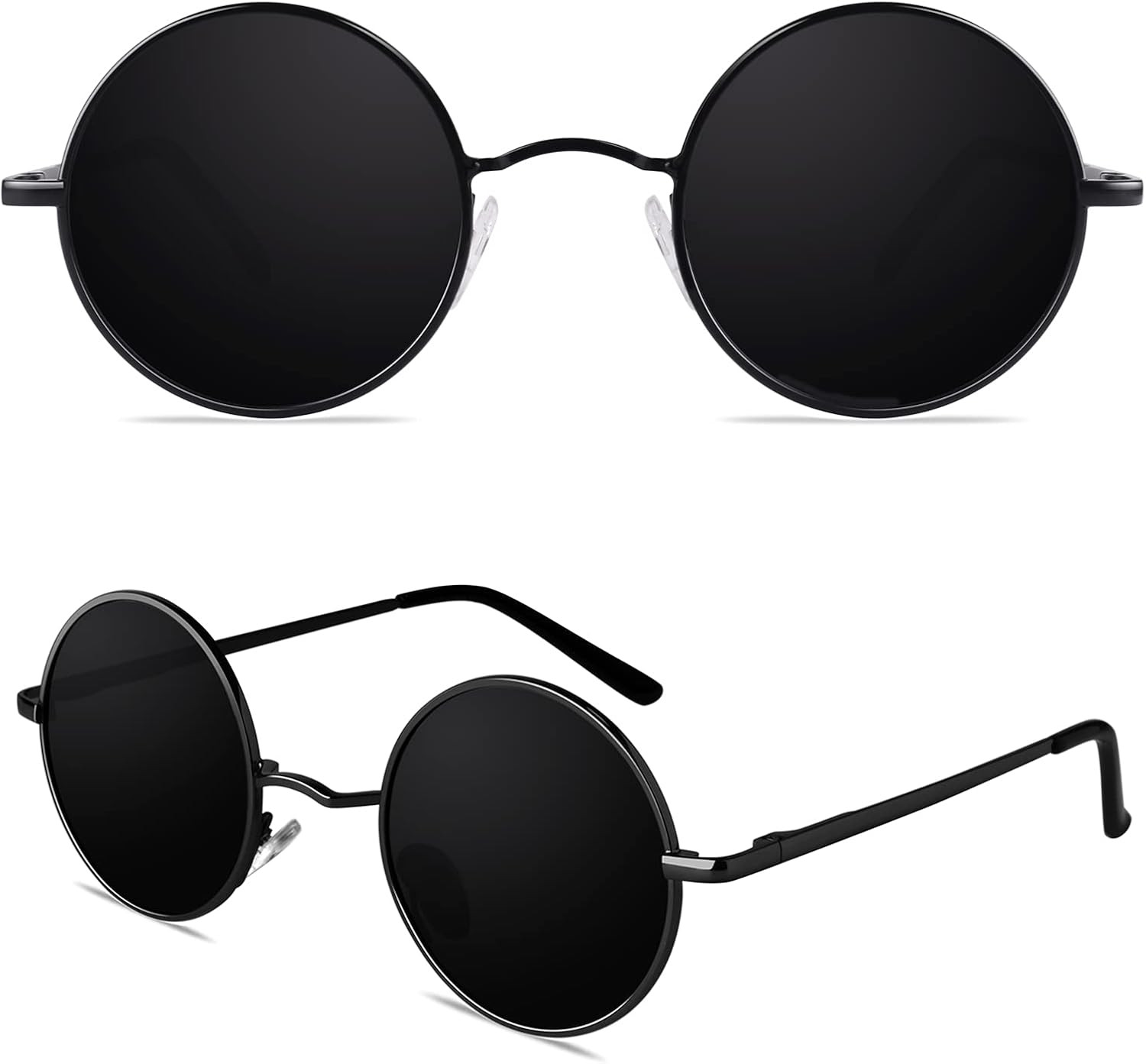 Retro round Polarized Sunglasses Circle Metal UV400 Protection E01 Retro round Polarized Sunglasses Circle Metal UV400 Protection E01