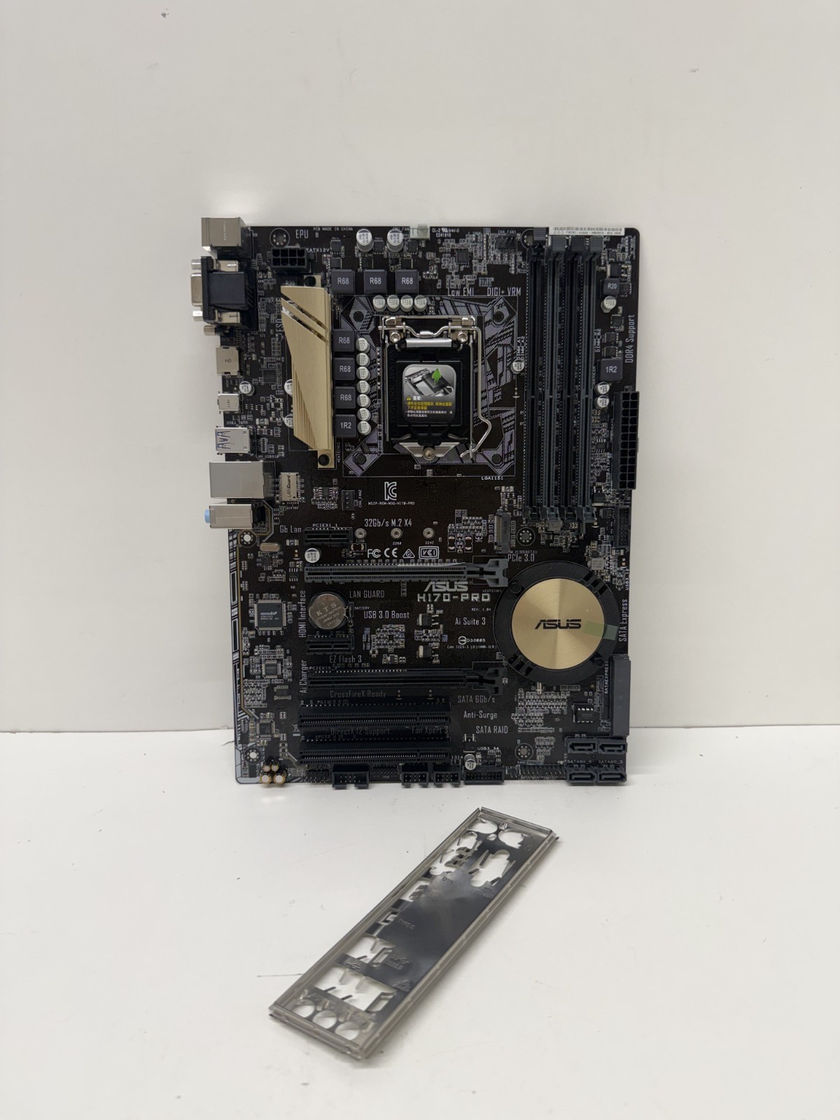 ASUS H170 PRO GAMING MOTHERBOARD LGA1151 4 2113 USB TYPE C 5 GB ASUS H170 PRO GAMING MOTHERBOARD LGA1151 4 2113 USB TYPE C 5 GB
