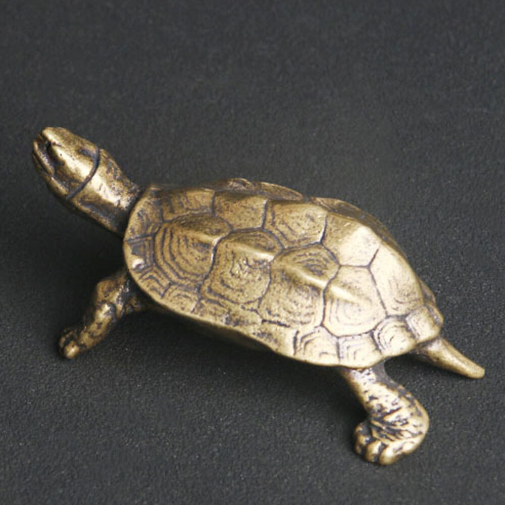 Brass Vintage Turtle Figurine Statue Home Ornaments Animal Figurines Gift Toys Brass Vintage Turtle Figurine Statue Home Ornaments Animal Figurines Gift Toys