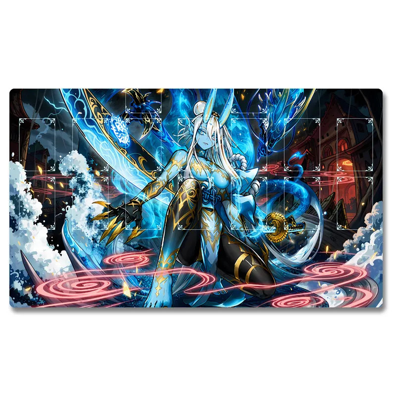 Ashtraya Mikumari-no-Mikoto PlayMat for Yu-Gi-Oh TCG OCG Trading Card Games Mat Ashtraya Mikumari-no-Mikoto PlayMat for Yu-Gi-Oh TCG OCG Trading Card Games Mat