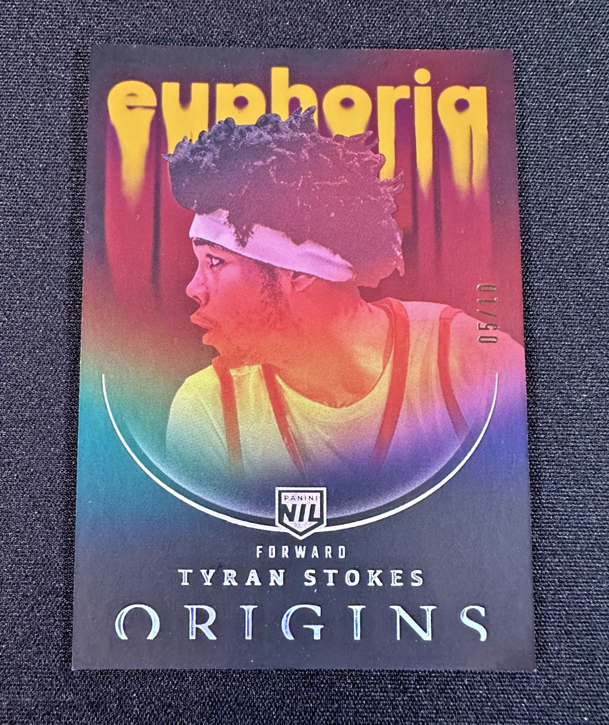 2025-26 Panini Origins Euphoria Tyran Stokes GOLD /10 #16 - RARE