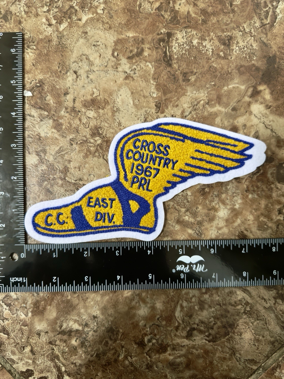 VINTAGE Polo PATCH P-WING CROSS COUNTRY PATCH VINTAGE Polo PATCH P-WING CROSS COUNTRY PATCH