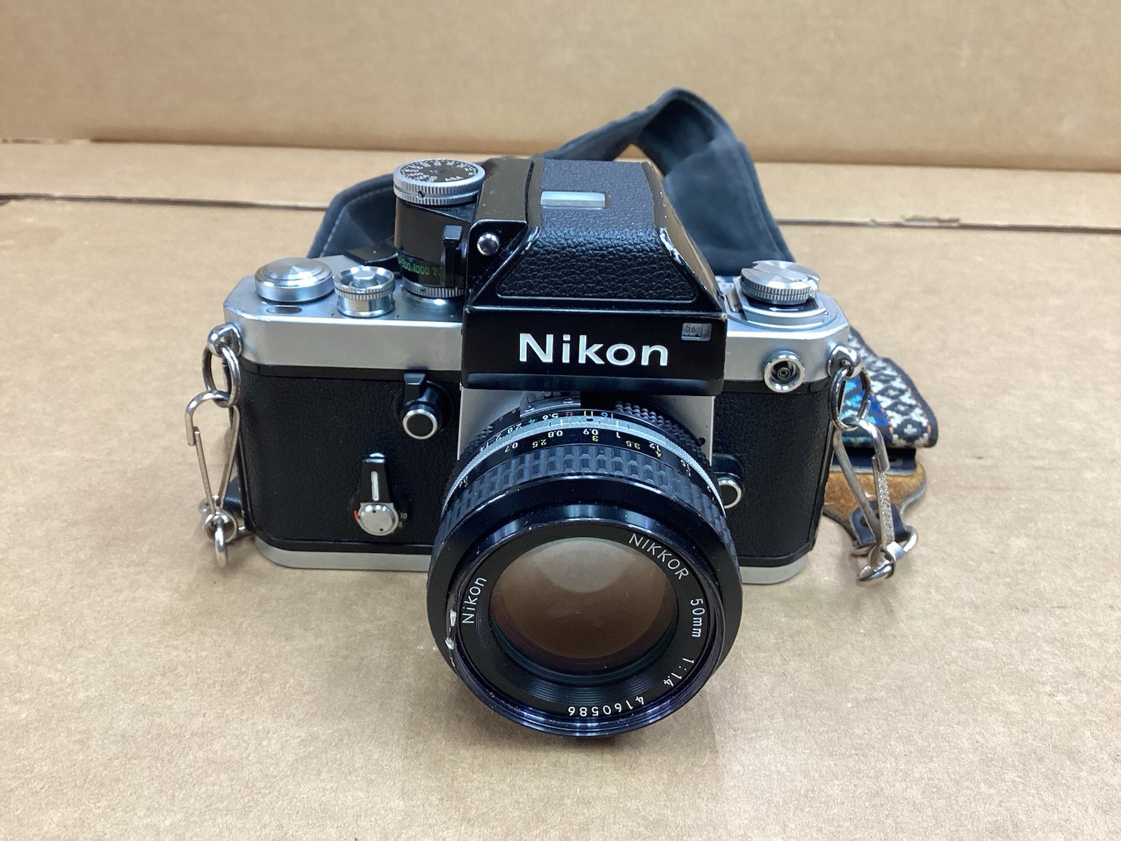 Nikon F2 Photomic 35mm Film Camera w/Nikkor S.C 50mm f/1.4 Lens 100% Tested RARE