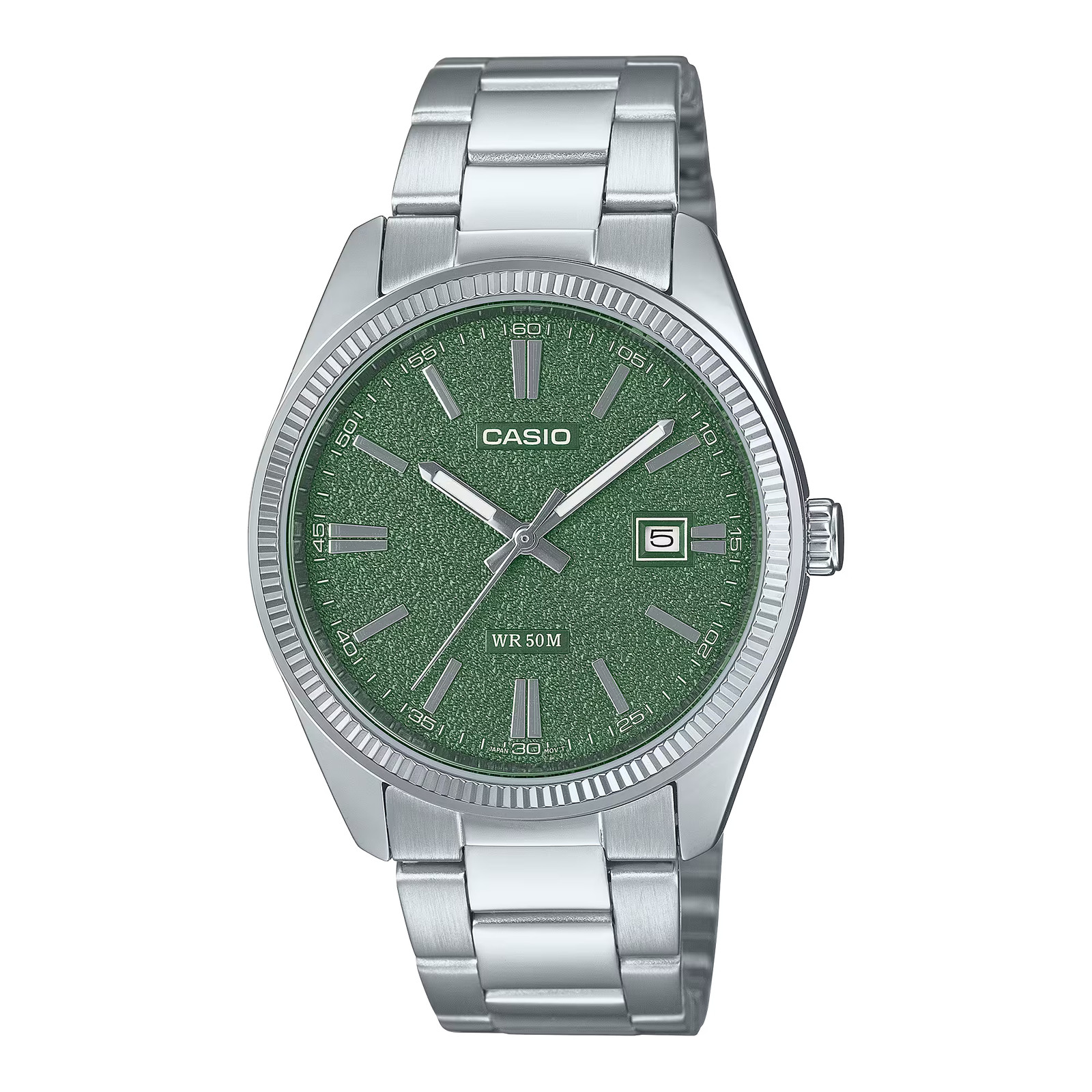 CASIO MTP-1302DA-3AV MTP-1302DA-3A GREEN 38.5MM QUARTZ ANALOG WATCH CASIO MTP-1302DA-3AV MTP-1302DA-3A GREEN 38.5MM QUARTZ ANALOG WATCH