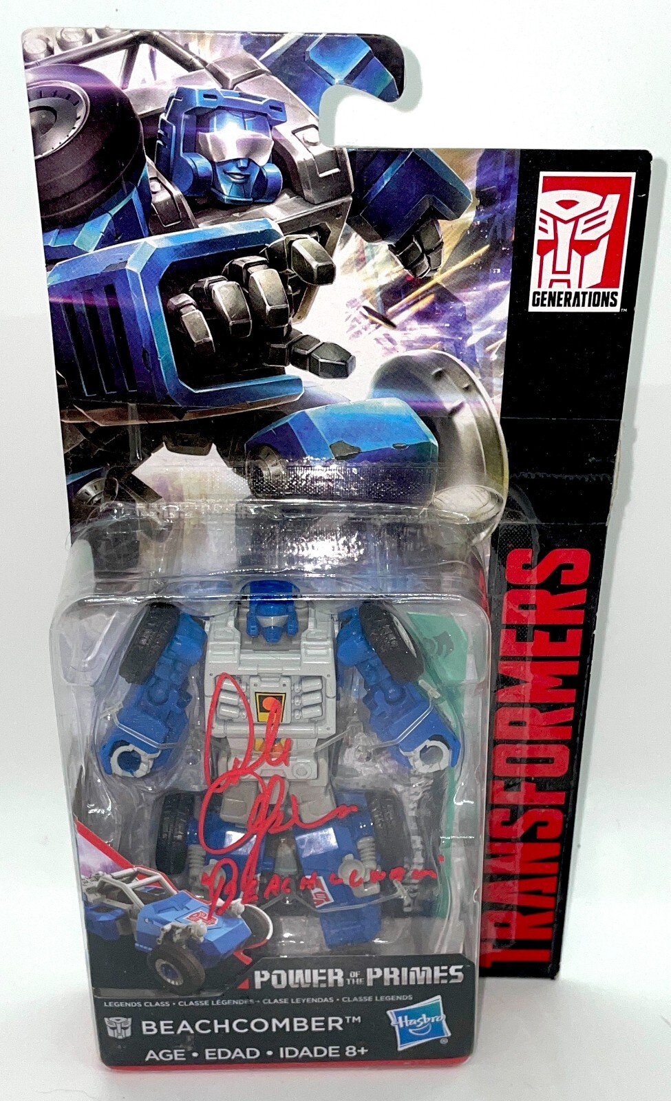 ALAN OPPENHEIMER Signed BEACHCOMBER Figure G1 TRANSFORMERS Power Primes JSA COA