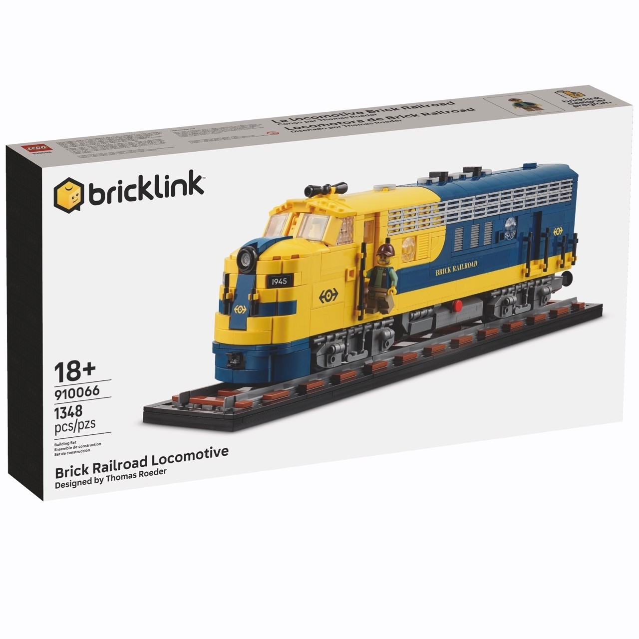 LEGO BrickLink Brick Railroad Locomotive #910066 -- PREORDER CONFIRMED for 11/01 LEGO BrickLink Brick Railroad Locomotive #910066 -- PREORDER CONFIRMED for 11/01