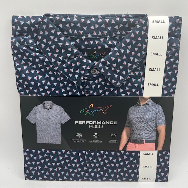 Greg Norman Men's Moisture Wicking Performance Golf Polo S M L XL 2XL