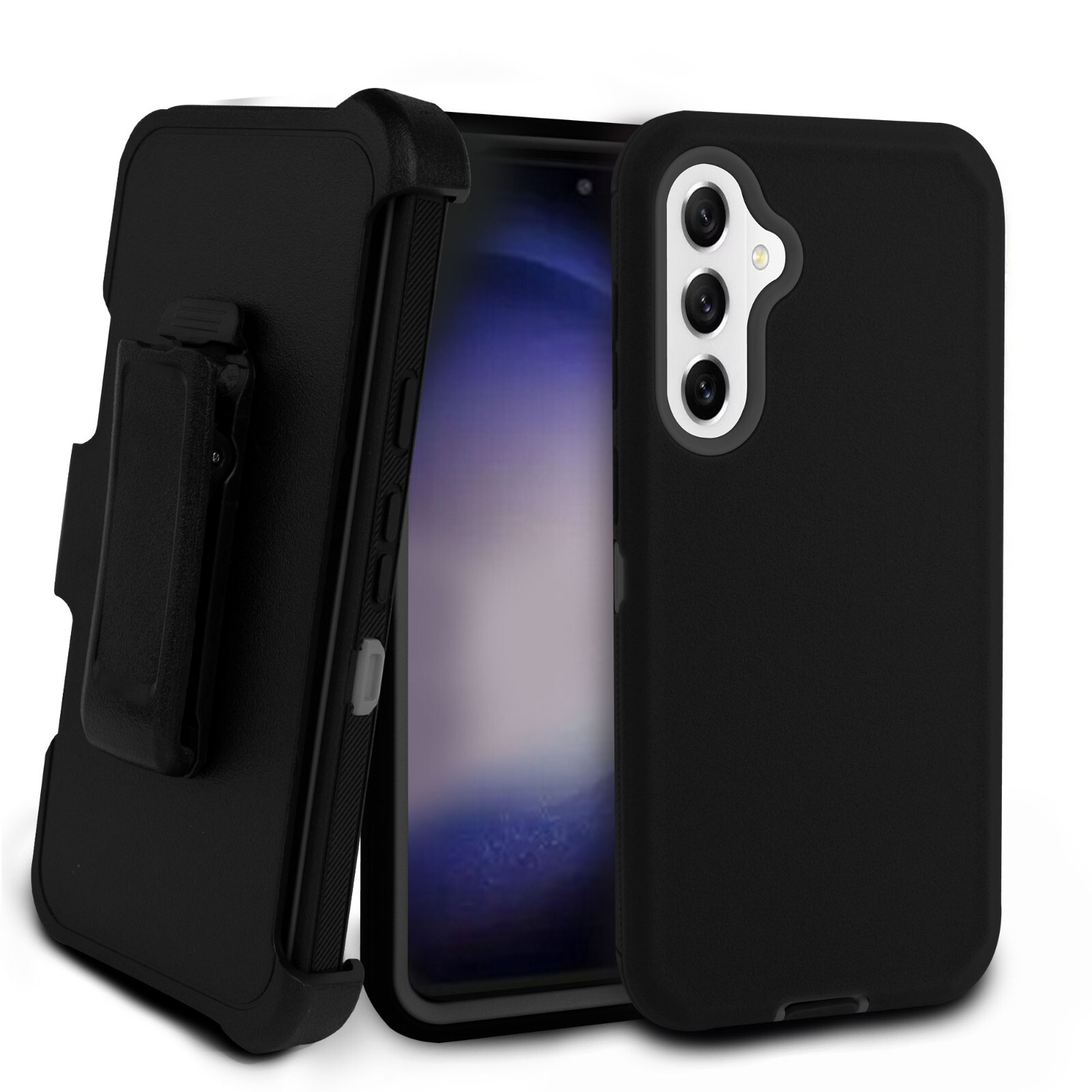 For Samsung Galaxy S23 FE 5G Full Body Built-In Screen Protector Defender Case