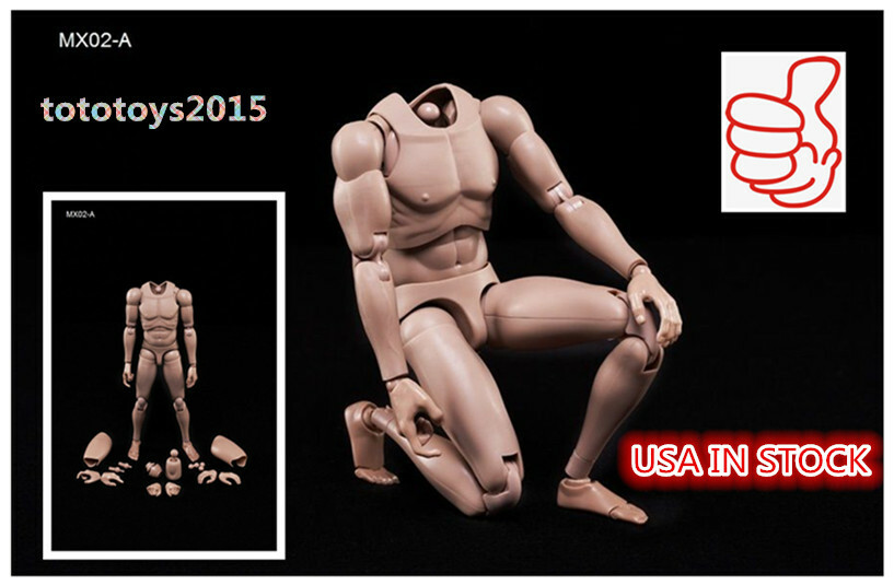 US MX02-A 1/6 Europe Skin Tone Male Figure Body Model ToyS Fit Head w/Neck Gift US MX02-A 1/6 Europe Skin Tone Male Figure Body Model ToyS Fit Head w/Neck Gift