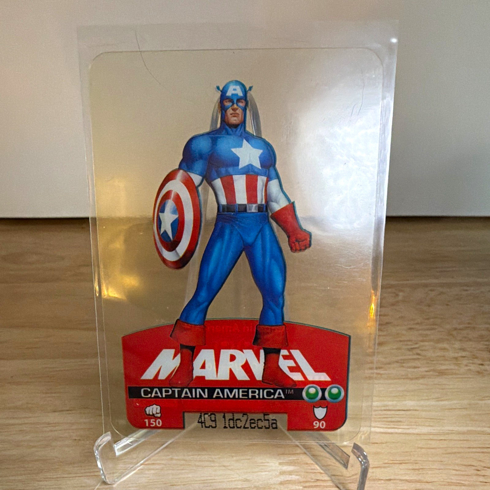 Marvel 2008 Marvel Heroes Lamincards Captain America #7 edibas Marvel 2008 Marvel Heroes Lamincards Captain America #7 edibas