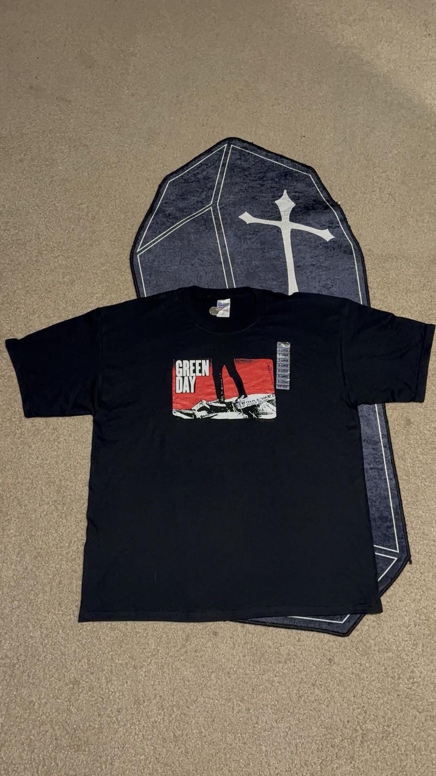 Vintage 2005 Green Day Boulevard of Broken Dreams Band Shirt Black XL DEADSTOCK Vintage 2005 Green Day Boulevard of Broken Dreams Band Shirt Black XL DEADSTOCK
