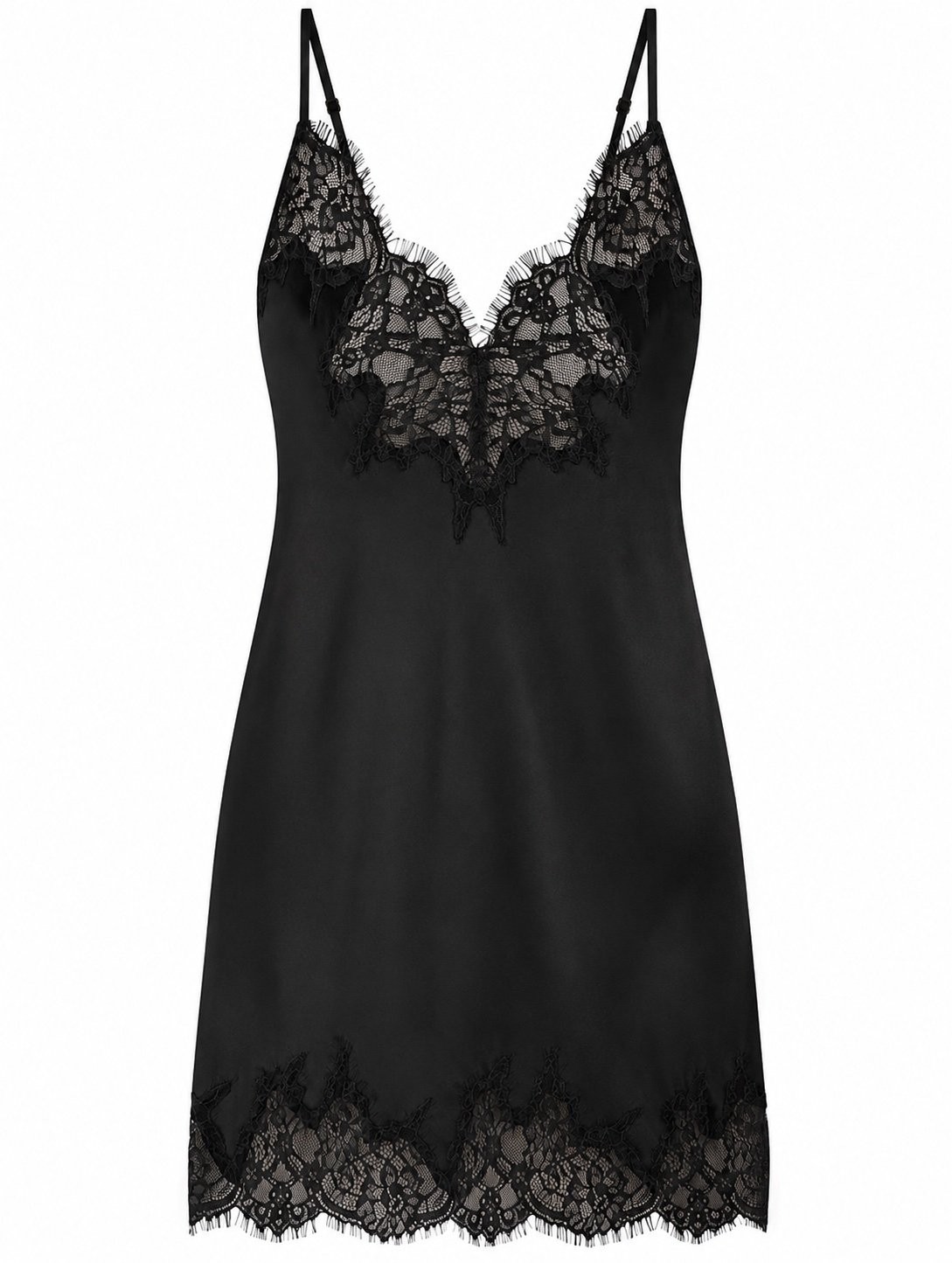 SKIMS Silk Lace Mini Slip Dress Black Onyx LG-SLI-11176W Women\'s Size S NWT $198 SKIMS Silk Lace Mini Slip Dress Black Onyx LG-SLI-11176W Women\'s Size S NWT $198