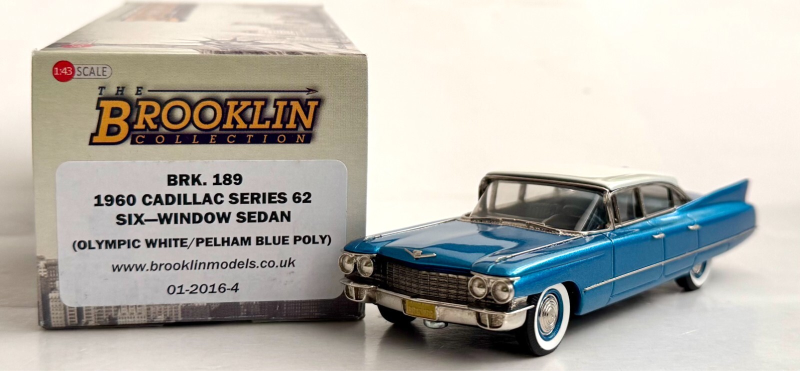 Brooklin BRK.189 - 1960 Cadillac Series 6, 6-window Sedan - Made in England