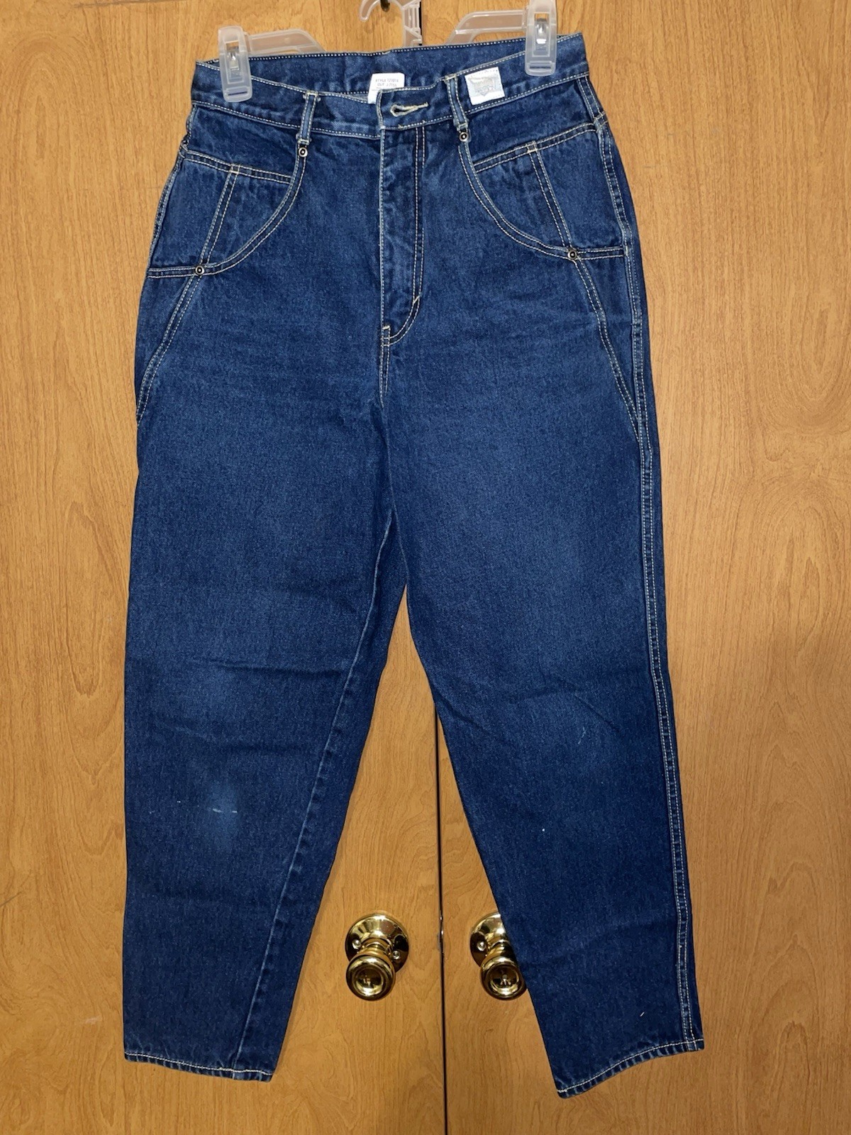 Vintage 80s Sasson High Waist Jeans Women’s Size 10 Madame Dark Wash Denim