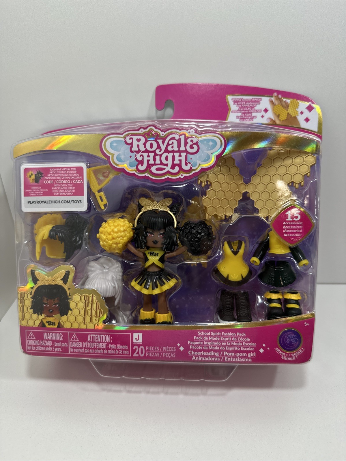 Royale High School Spirit Fashion Cheerleading Cheer Hair Code Only Sent via Msg