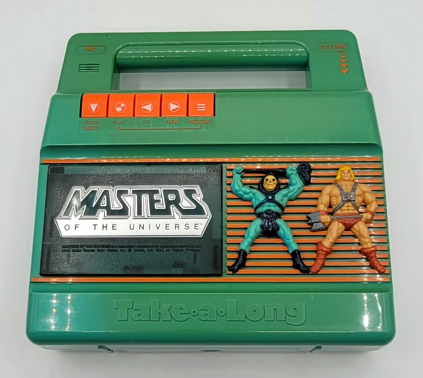 Masters of the Universe POWER-TRONIC NASTA Vintage 1983 Cassette Player Working Masters of the Universe POWER-TRONIC NASTA Vintage 1983 Cassette Player Working