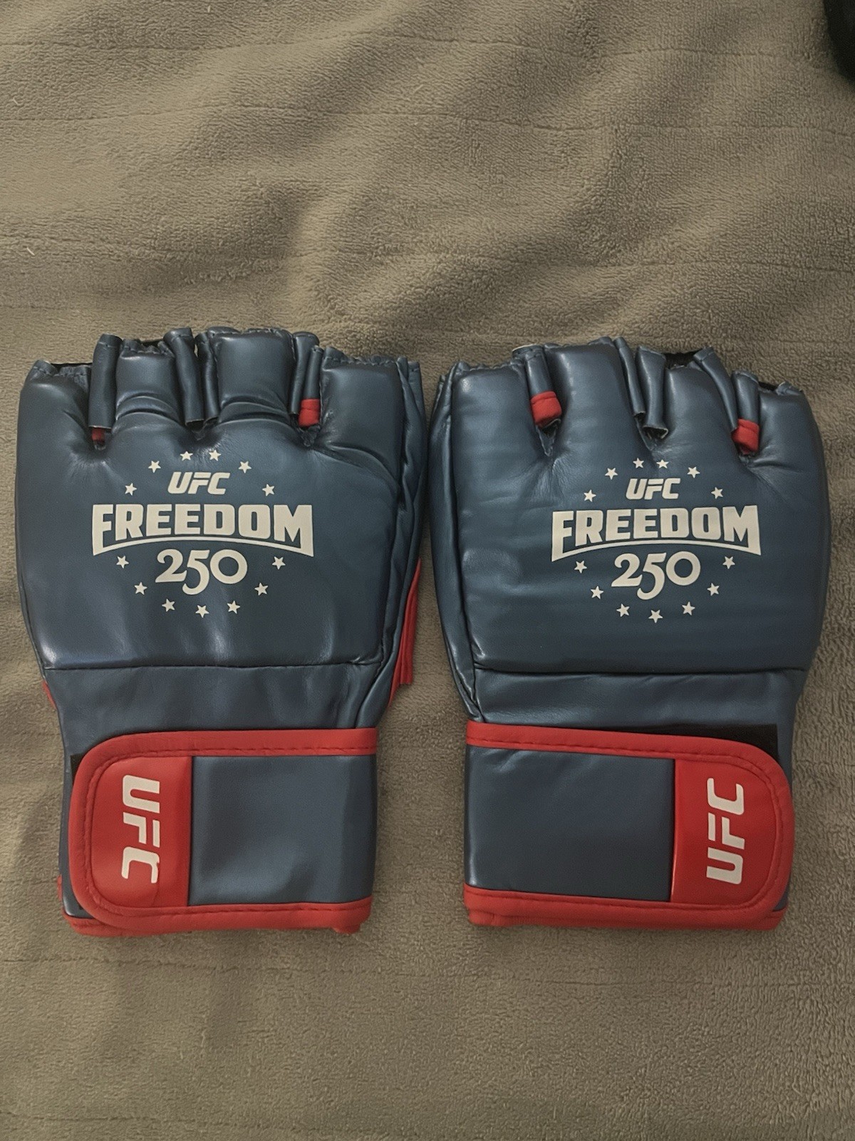 UFC Freedom 250 Blue Pair Replica Gloves UFC Freedom 250 Blue Pair Replica Gloves